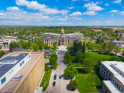 Wyoming State Capitol is the legislative government of Wyoming State, at 200 W 24th Street, Cheyenne, Wyoming WY, USA. 