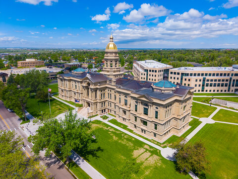 Wyoming State Capitol is the legislative government of Wyoming State, at 200 W 24th Street, Cheyenne, Wyoming WY, USA. 