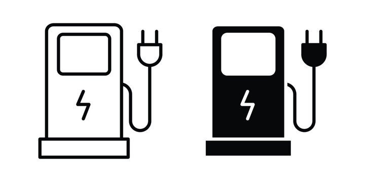 Charging station icon