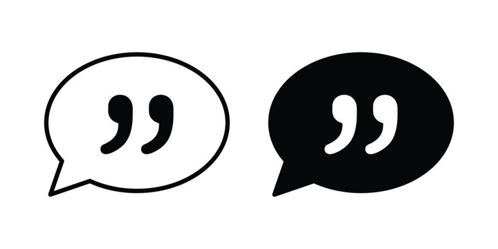 Comment quote icon