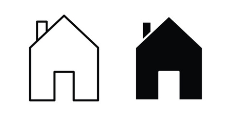 Naklejka premium Home icon