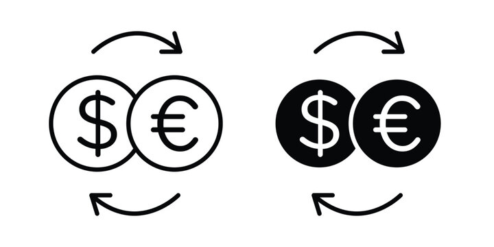 Money exchange icon