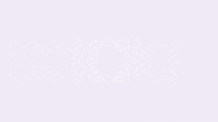 Fototapeta premium Subtle Geometric Pattern with Delicate Flourishes on Light Purple Background