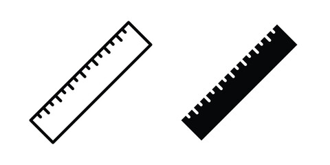 Fototapeta premium Ruler icon