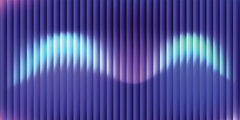 Abstract blue purple background. Colorful bright hi tech illustration. 3d perspective far horizon. Light in a distance. Technology and science concept © ali