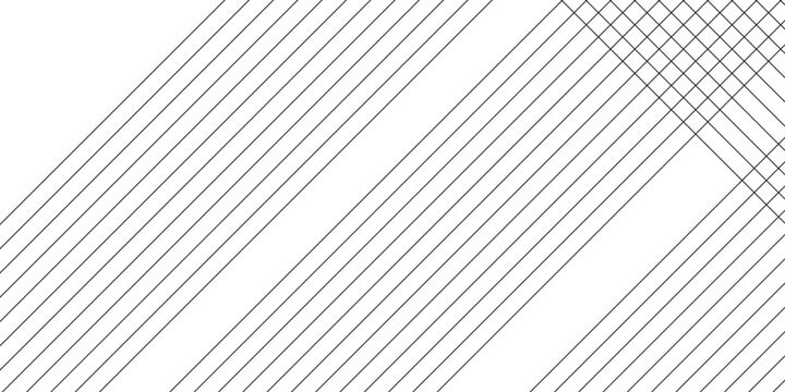 Vector white geometric lines in transparent background. Abstract background with lines. Seamless stripes diagonal lines vector elegant.