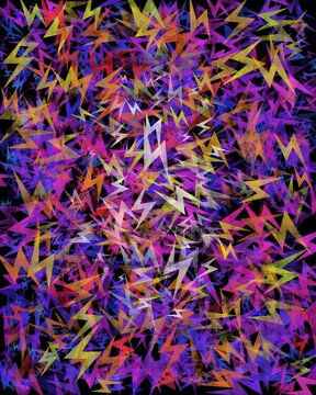 Fun Lightning Bolt Pattern