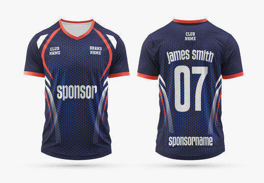 Sports Jersey Design Template