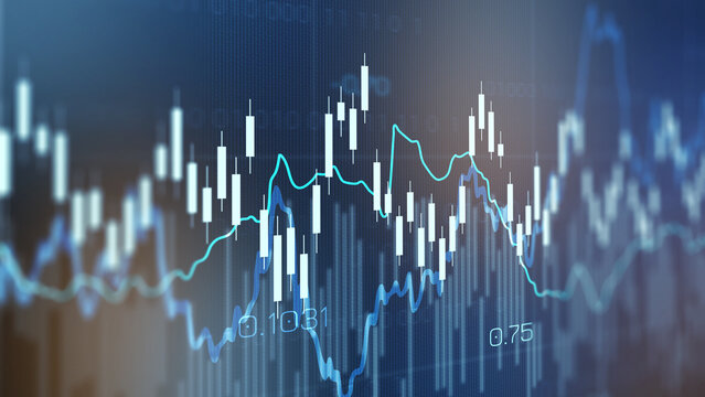 Traders analyze financial charts with data points in a trading session