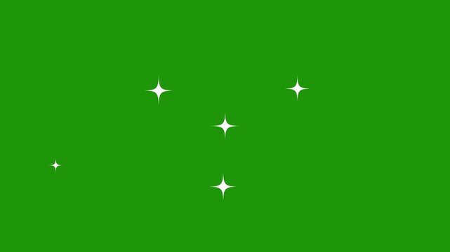sparkles camera flashes light, glowing lighting effect sparkle video animated background, Blinking vector stars and dots, twinkling starry night sky, 4K