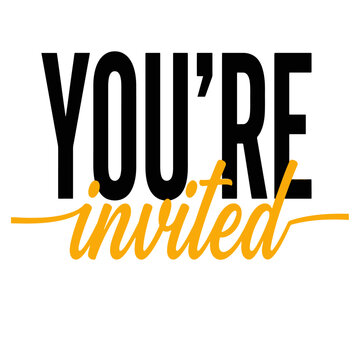 Invitation Card, You're Invited, Party Invitation, Event Invite, Social Message