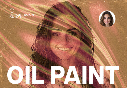 Oil Paint Photo Effect