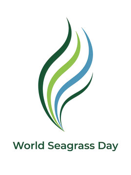 World Seagrass Day logo with transparent background