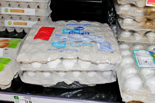 KROGER 60 Eggs closeup cooler