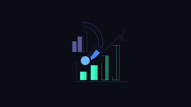  Dynamic Analytics Logo Design