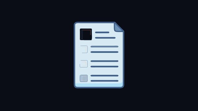 Creative Application Form Graphic Icon