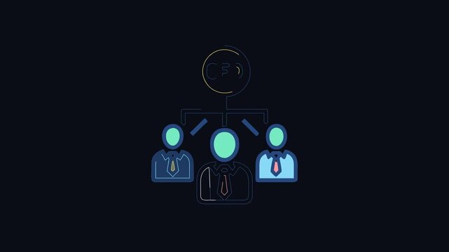  Professional CFO Icon for Financial Strategy