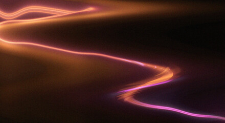 Fototapeta premium Abstract Noise Gradient Background with Glowing Fluid Waves and Soft Blur Texture 