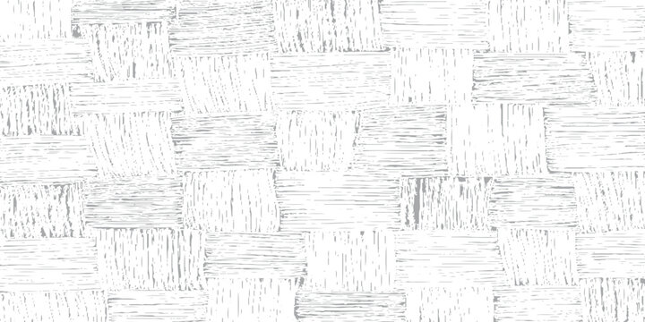 Grunge woven texture background with intersecting lines and rectangles in a distressed pattern