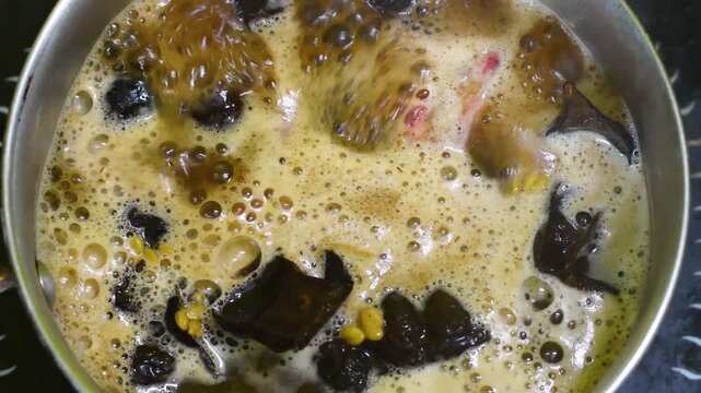Homemade Ayurvedic Shampoo Preparation with Reetha Shikakai and Jojoba