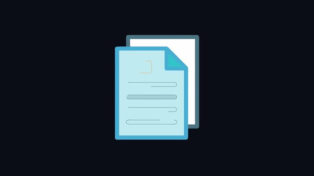  Document Management Design Icon