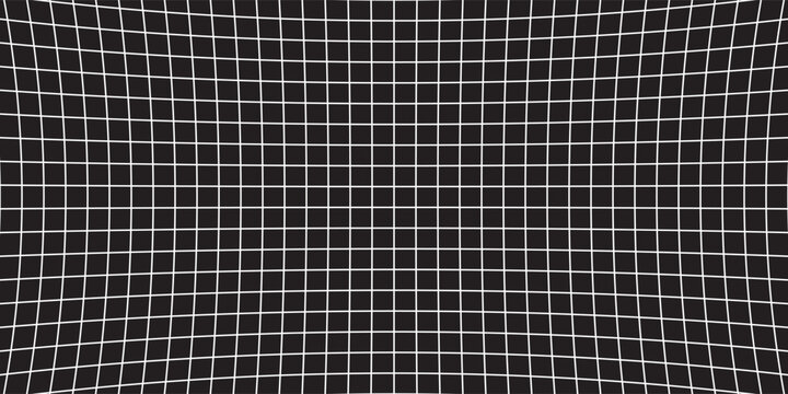 3d grid line background digital design for games and abstract technology perspective backdrop. Futuristic geometric cyber floor and graphic space virtual reality.