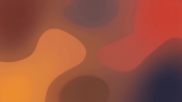 Soft Glowing Blobs in Washed-Out Sunset Colors Morphing Gently &ndash; Cinematic 16:9 Abstract Organic Motion Visual Design