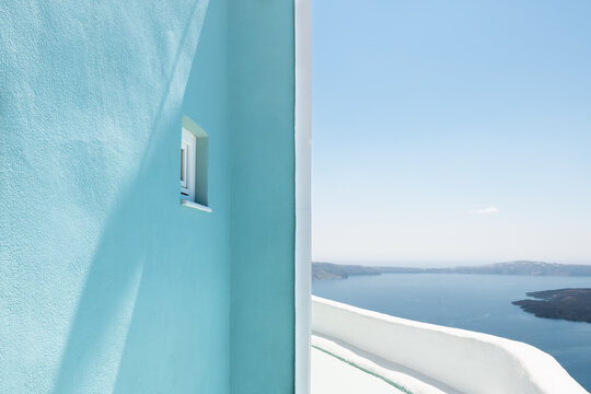 Cycladic architecture in Santorini island, Greece