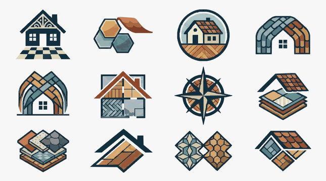 Diverse Roof Designs and House Styles.