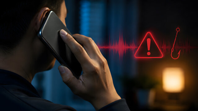 Voice Phishing Call Warning