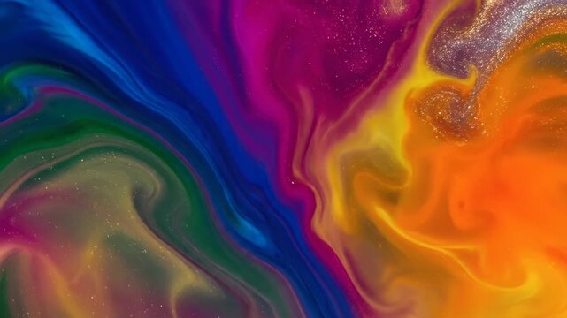Color flow abstract background, color fluid gradient background