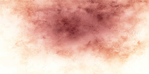 Fototapeta premium Abstract watercolor painting with pink and beige colors, subtle textured cloud-like formations, delicate wash effect, and atmospheric, ethereal quality.