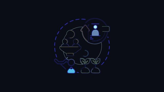  Modern Lead Nurturing Logo Design