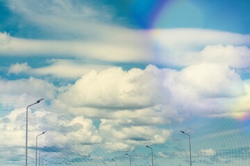 Obraz premium Sky Clouds Weather Environment Concept