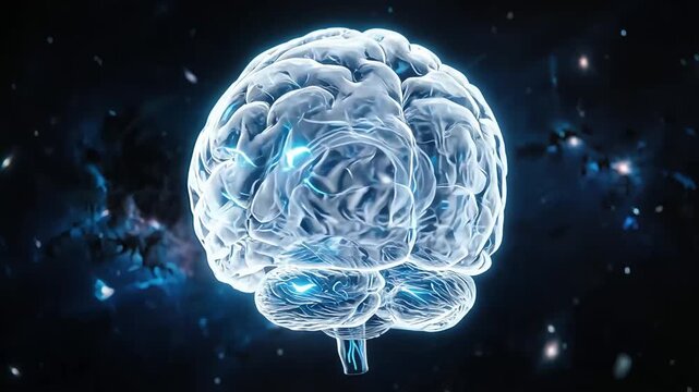 3d rendered illustration of human brain