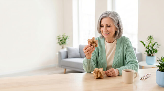 Cognitive wellness and brain health concept for memory improvement