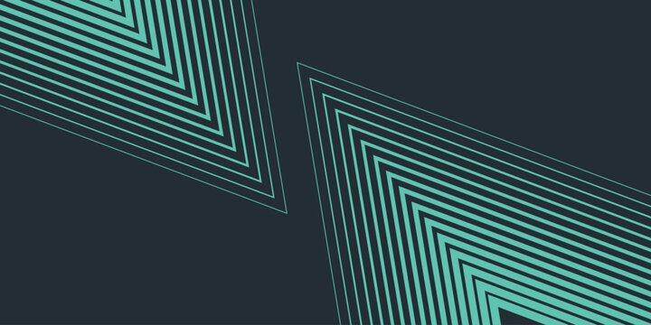 Creative abstract background with glowing neon green lines. Sporty design with elegant minimalist arrow style line elements. Trendy sports concept. Vector vol. 2