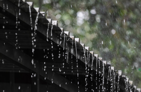 Climate change cause wet microbursts (rain bomb) intense rainfall over a short period.