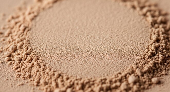 Cosmetic powder detail