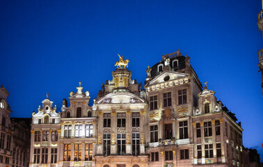 Fototapeta premium Brussels is the capital of Belgium, the French Community of Belgium, and the Flemish Community. It is also the de facto capital of the European Union.