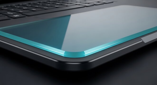 Laptop Trackpad with Glass Protective Cover
