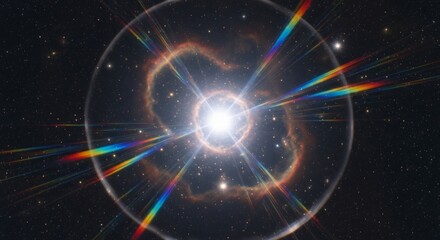 Cosmic explosion bright light
