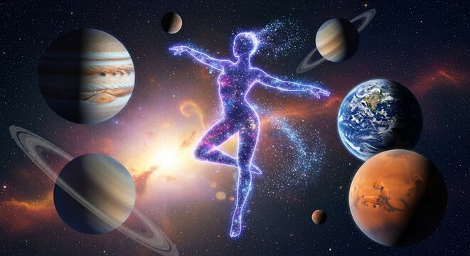 Cosmic dancer planets composition