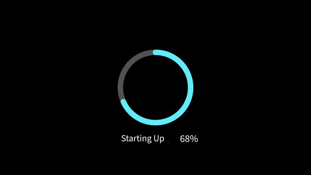 45 minutes, digital condone timer. motion animation.