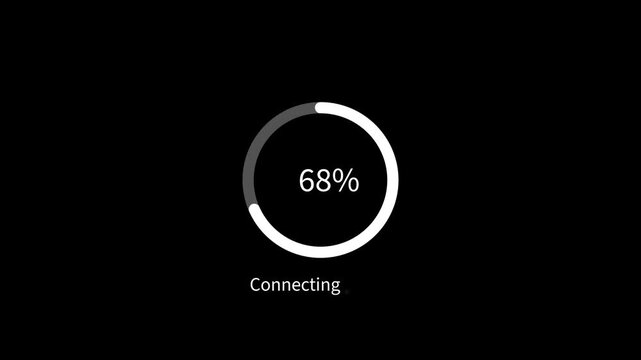 45 minutes, digital condone timer. motion animation.
