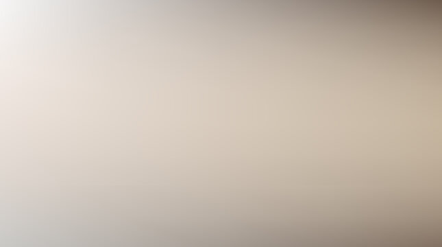 Soft brown and white abstract gradient background for creative web design