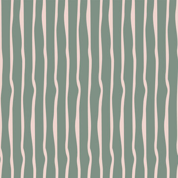Wavy Abstract Linear Stripe Motif