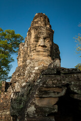 Fototapeta premium Ancient Angkor Wat Temple in Cambodia – UNESCO World Heritage Landmark