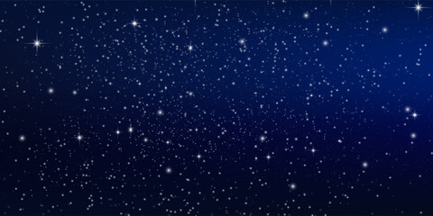 Fototapeta premium Star universe background, Stardust in deep universe, Milky way galaxy, Vector Illustration. Eps10