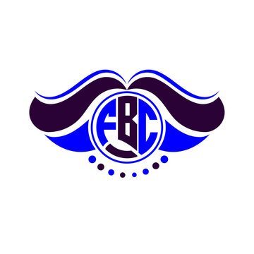 FBC letter logo creative design. FBC unique design